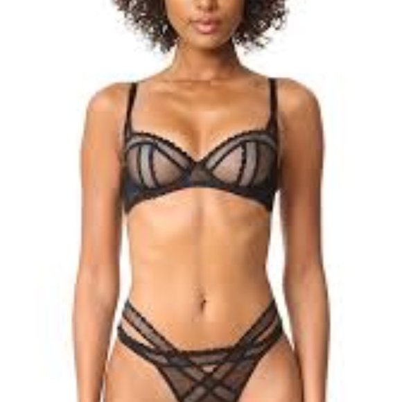 NWT L’Agent by AP Adah Mesh Lace Bikini Brief - Picture 2 of 13
